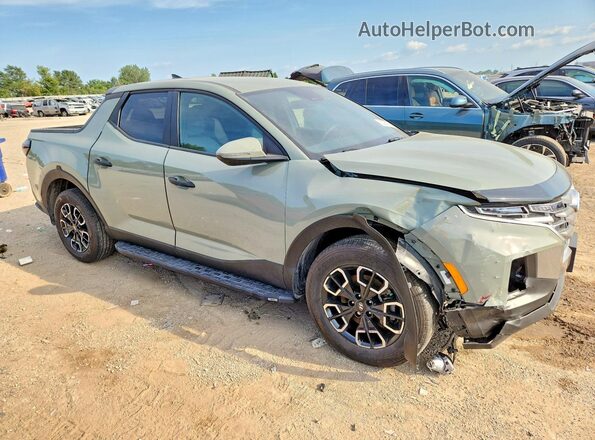 5NTJBDAE6NH021091 2022 HYUNDAI SANTA Зеленый Передняя правая четверть