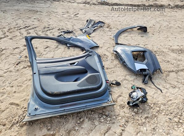 5NTJBDAE7PH042552 2023 HYUNDAI SANTA Gray Vista del compartimento del motor