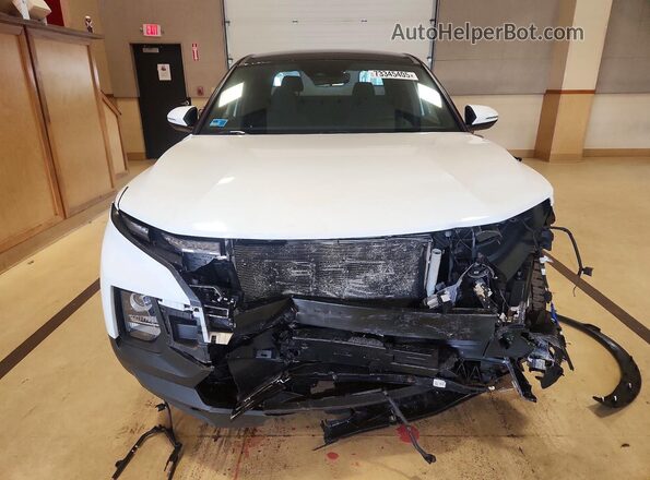 5NTJBDAE9NH032523 2022 HYUNDAI SANTA White Widok z przodu
