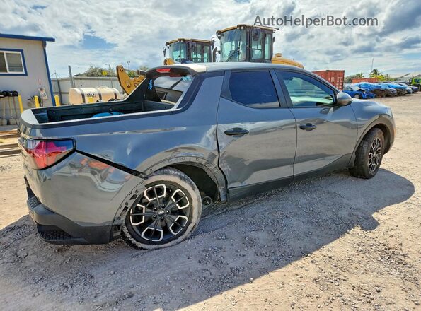 5NTJBDAE9NH037124 2022 HYUNDAI SANTA Серый Задняя правая четверть