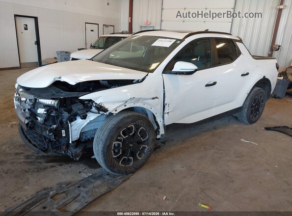 5NTJC4DE2RH114656 2024 HYUNDAI SANTA CRUZ White Առջևի ձախ երեք քառորդ տեսարան