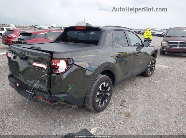 5NTJC4DEXSH126284 2025 HYUNDAI SANTA CRUZ Green Задня права чверть