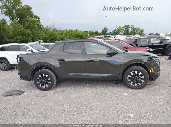 5NTJC4DEXSH126284 2025 HYUNDAI SANTA CRUZ Green Вид задньої частини салону