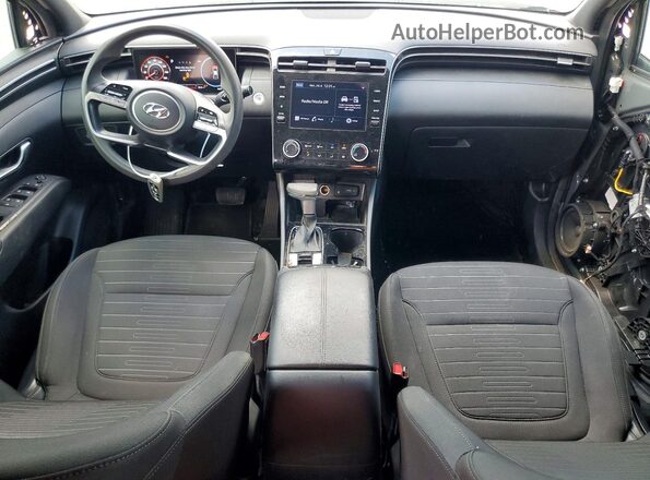 5NTJCDAE0NH032357 2022 HYUNDAI SANTA Gray Widok deski rozdzielczej