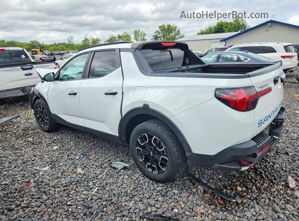 5NTJCDAE1NH029547 2022 HYUNDAI SANTA White Հետևի ձախ