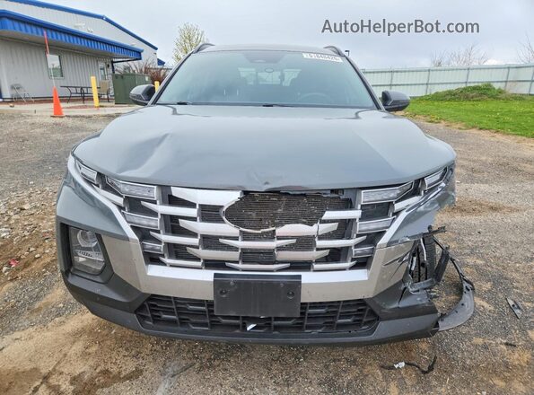 5NTJCDAE3NH019974 2022 HYUNDAI SANTA Gray Widok z przodu
