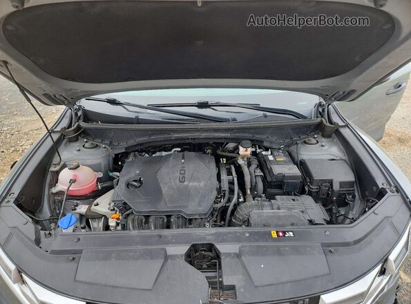 5NTJCDAE3NH019974 2022 HYUNDAI SANTA Gray Widok wnętrza z tyłu