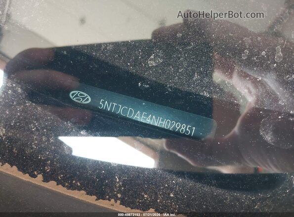 5NTJCDAE4NH029851 2022 HYUNDAI SANTA CRUZ Серый Вид подкапотного пространства
