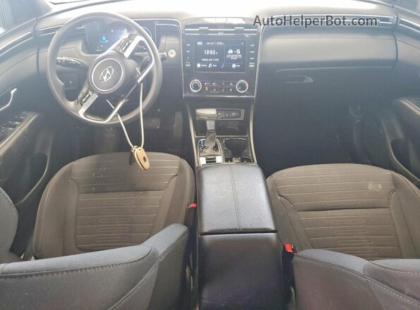 5NTJCDAE6PH075958 2023 HYUNDAI SANTA White Widok deski rozdzielczej
