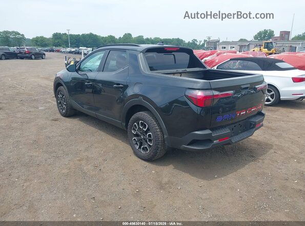 5NTJCDAE9NH003844 2022 HYUNDAI SANTA CRUZ Black Trasero izquierdo