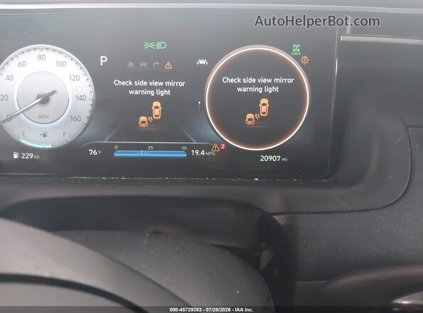 5NTJCDAE9RH081787 2024 HYUNDAI SANTA CRUZ Gray უკანა სავარძლების ხედი