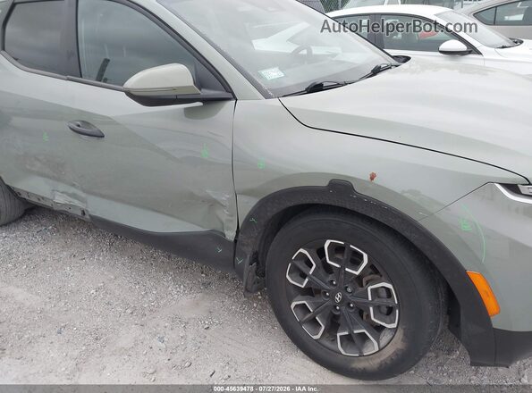 5NTJCDAEXNH038599 2022 HYUNDAI SANTA CRUZ Green Դիմացի տեսք