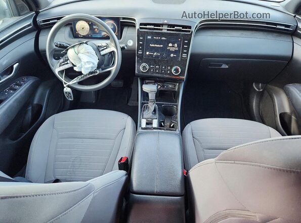 5NTJCDAEXPH063070 2023 HYUNDAI SANTA White Dashboard view
