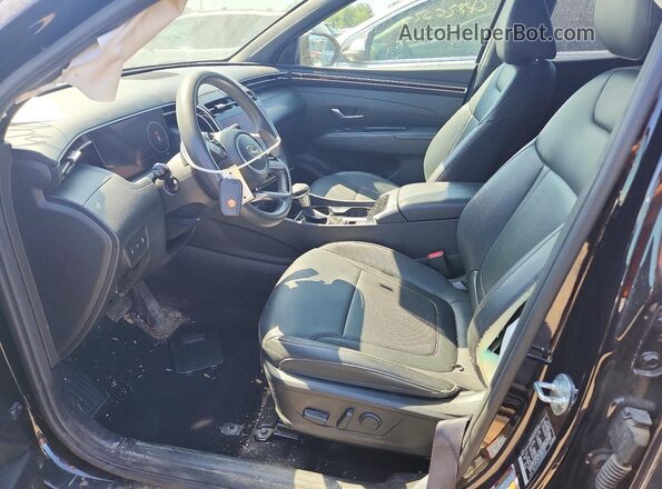 5NTJCDAF6RH075132 2024 HYUNDAI SANTA Black Front interior view