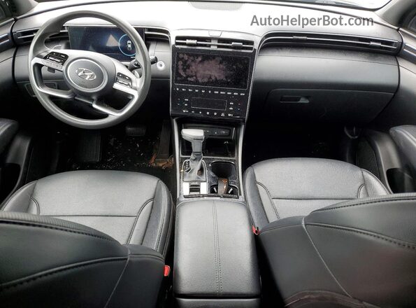 5NTJCDAF6RH075132 2024 HYUNDAI SANTA Black Dashboard view
