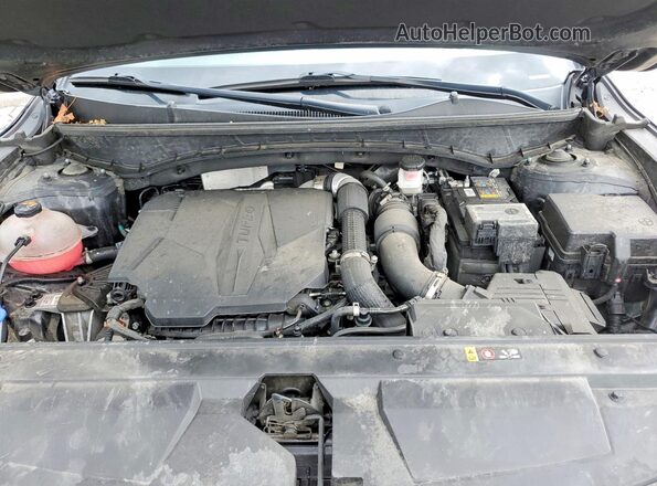 5NTJCDAF6RH075132 2024 HYUNDAI SANTA Black Rear interior view