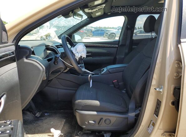 5NTJCDDE4RH110690 2024 HYUNDAI SANTA Желто-коричневый Вид салона спереди