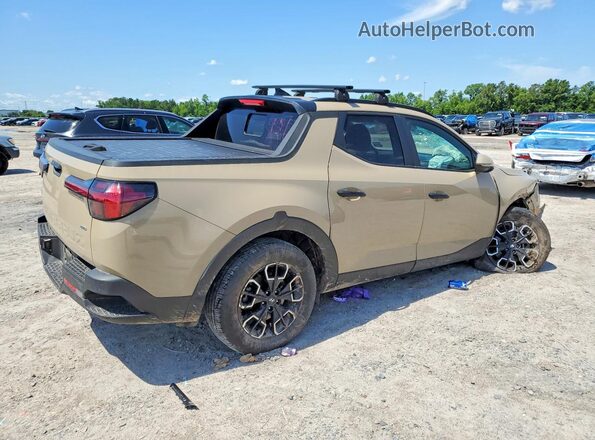 5NTJCDDE4RH110690 2024 HYUNDAI SANTA Желто-коричневый Задняя правая четверть