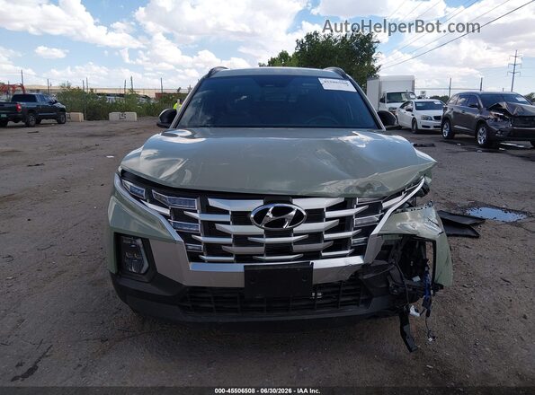 5NTJCDDE7RH115527 2024 HYUNDAI SANTA CRUZ Green Սալոնի հետևի տեսք