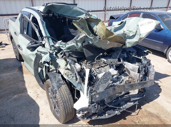 5NTJCDDEXRH112315 2024 HYUNDAI SANTA CRUZ Green Front view