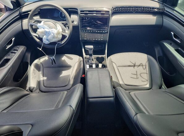 5NTJCDDFXRH104692 2024 HYUNDAI SANTA Gray წინა პანელის ხედი