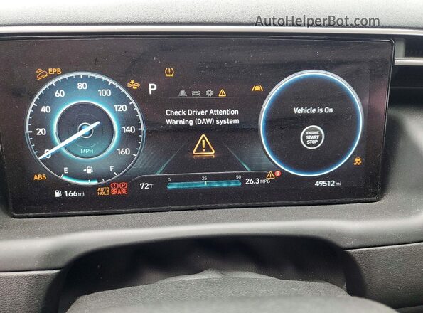 5NTJDDAF0NH039153 2022 HYUNDAI SANTA Gray Սարքավորումների վահանակի տեսք