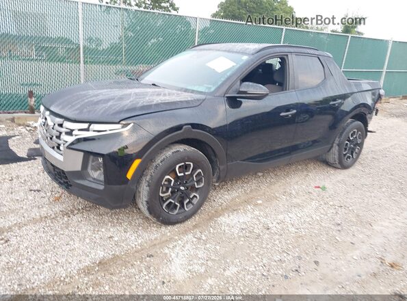 5NTJDDAF2PH066115 2023 HYUNDAI SANTA CRUZ Black წინა მარცხენა ხედი სამი მეოთხედიდან