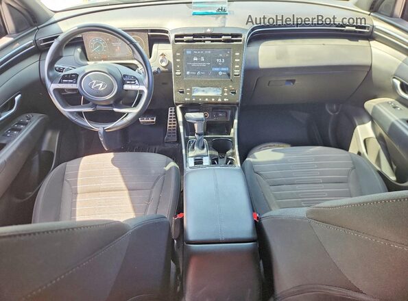 5NTJDDAF3NH010827 2022 HYUNDAI SANTA Черный Вид панели приборов