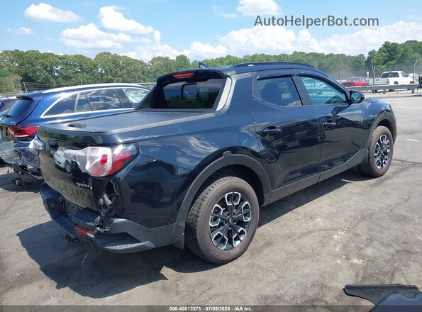 5NTJDDAF4NH002042 2022 HYUNDAI SANTA CRUZ Black უკანა მარჯვენა
