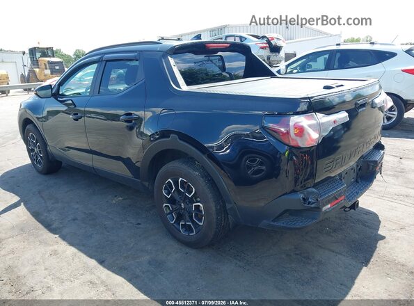5NTJDDAF4NH002042 2022 HYUNDAI SANTA CRUZ Black უკანა მარცხენა