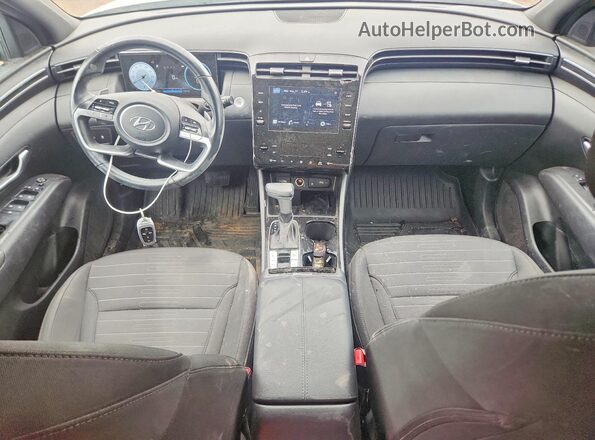 5NTJDDAF4NH032609 2022 HYUNDAI SANTA White წინა პანელის ხედი