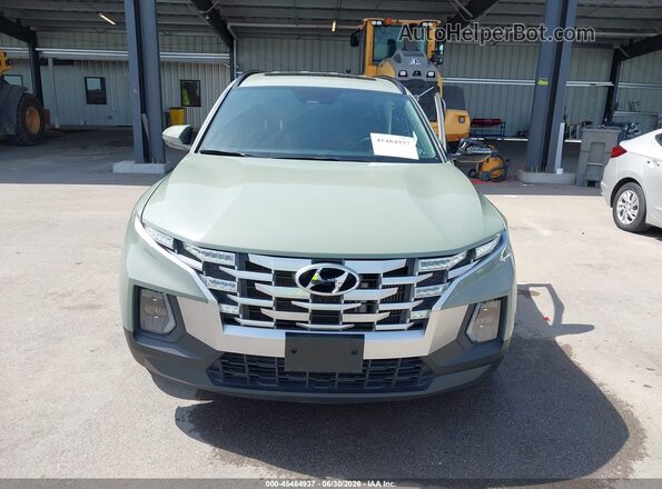 5NTJDDAF5NH035261 2022 HYUNDAI SANTA CRUZ Green Instrument cluster view