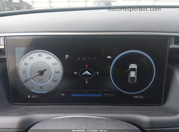5NTJDDAF8PH044426 2023 HYUNDAI SANTA CRUZ Green Widok tylnych siedzeń