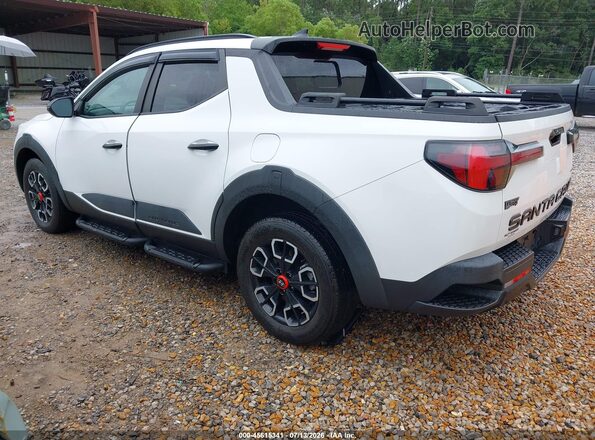 5NTJDDAF8RH088705 2024 HYUNDAI SANTA CRUZ White Trasero izquierdo