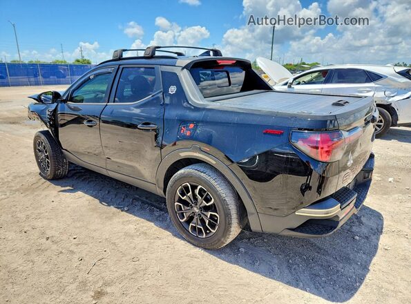 5NTJDDAF9NH011870 2022 HYUNDAI SANTA Black Rear left