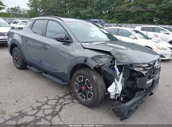 5NTJDDDF8RH123786 2024 HYUNDAI SANTA CRUZ Gray წინა ხედი