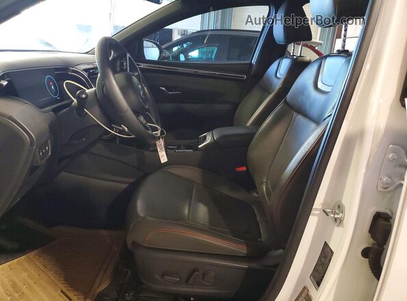 5NTJEDAF0NH033334 2022 HYUNDAI SANTA White Սալոնի դիմացի տեսք