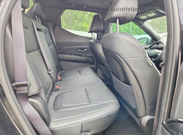 5NTJEDAF0PH040156 2023 HYUNDAI SANTA Black უკანა სავარძლების ხედი