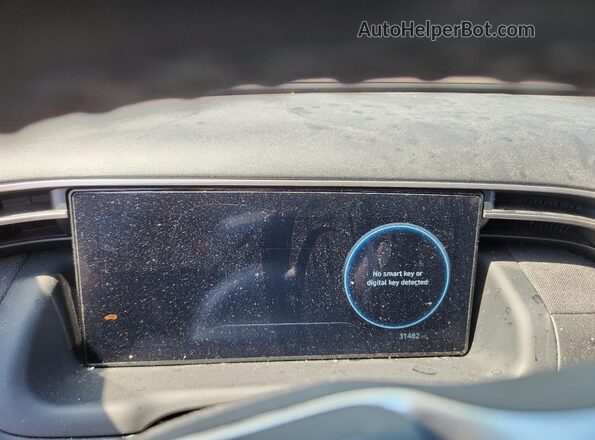 5NTJEDAF1PH053837 2023 HYUNDAI SANTA Green Вид щитка приладів