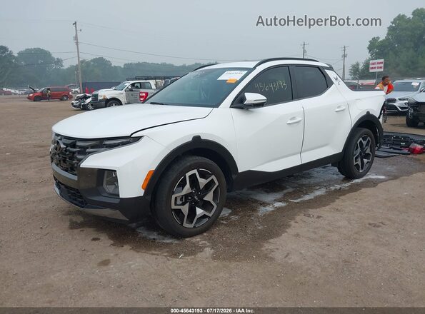 5NTJEDAF2NH004756 2022 HYUNDAI SANTA CRUZ Белый Передняя левая четверть