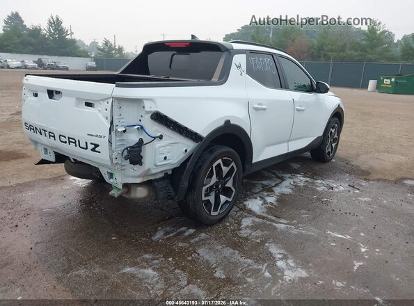 5NTJEDAF2NH004756 2022 HYUNDAI SANTA CRUZ Белый Задняя правая четверть