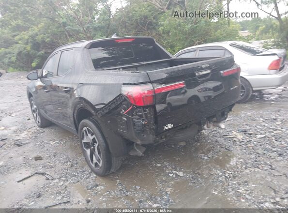 5NTJEDAF3NH007293 2022 HYUNDAI SANTA CRUZ Черный Задняя левая четверть