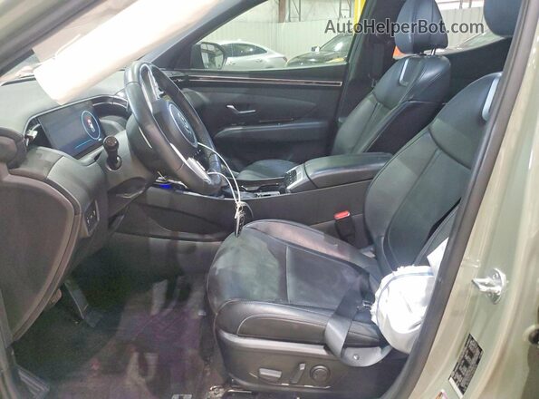 5NTJEDAF7RH078714 2024 HYUNDAI SANTA Green Widok wnętrza z przodu