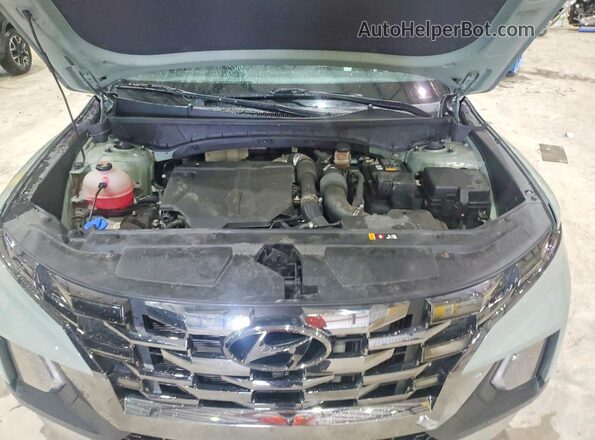 5NTJEDAF7RH078714 2024 HYUNDAI SANTA Green Widok wnętrza z tyłu
