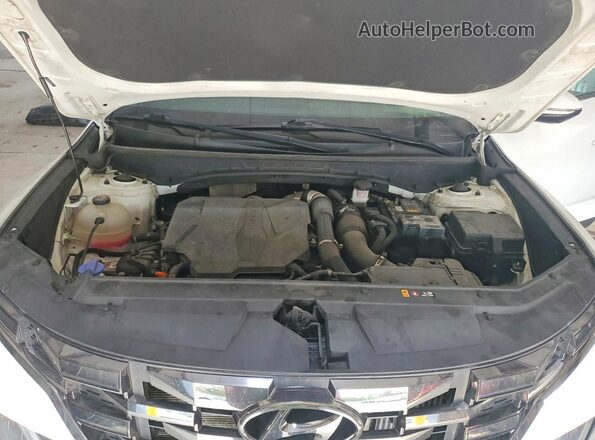 5NTJEDAF9NH013373 2022 HYUNDAI SANTA White Widok wnętrza z tyłu
