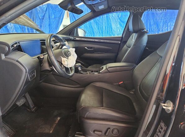 5NTJEDAF9PH046845 2023 HYUNDAI SANTA Black Սալոնի դիմացի տեսք