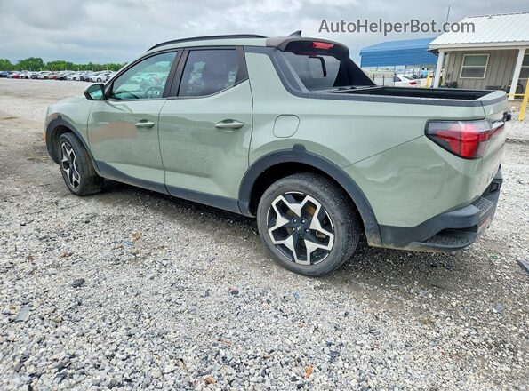 5NTJEDAFXNH005640 2022 HYUNDAI SANTA Зеленый Задняя левая четверть