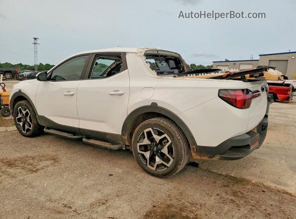 5NTJEDAFXNH028559 2022 HYUNDAI SANTA White Trasero izquierdo