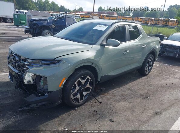 5NTJEDDF4RH124270 2024 HYUNDAI SANTA CRUZ Green Առջևի ձախ երեք քառորդ տեսարան