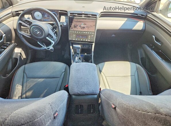 5NTJEDDF5RH124410 2024 HYUNDAI SANTA White წინა პანელის ხედი